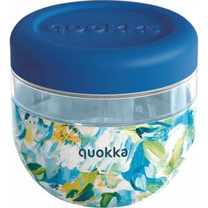 Quokka Quokka Bubble Food Jar - Pojemnik na żywność / lunchbox 770 ml (Blue Peonies) 13336569 8412497401345