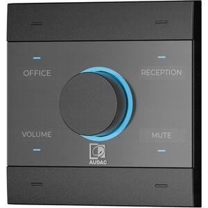 Audac AUDAC NCP105/B Uniwersalny panel sieciowy PoE wersja czarna 13337854 5414795046931