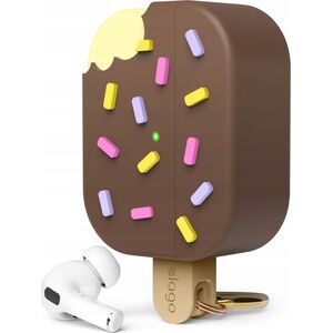 Elago Elago AirPods Pro 2 Ice Cream Case - etui do AirPods Pro 2 brązowe - Gwarancja bezpieczeństwa. Proste raty. Bezpłatna wysyłka od 170 zł. 13340497 8809919819183