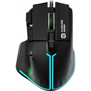 Mysz Canyon CANYON Mysz gamingowa Fortnax GM-636 RGB 9 Przycisków Czarna 13340552 5291485015596
