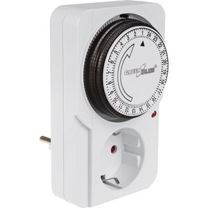 GreenBlue Włącznik czasowy - timer mechaniczny GreenBlue, 48 programów, max. obciążenie 16A, IP20, GB360 F 13341480 5902211133858