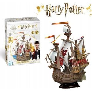 Harry Potter Harry Potter - Puzzle 3D 207 elementów w ozdobnym pudełku (Statek Durmstrang) 13341509 8436598031157
