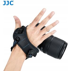 JJC Pasek nadgarstkowy / Grip JJC HS-PRO1M Niebieski z płytką typu Arca Swiss 13356428 6950291513267