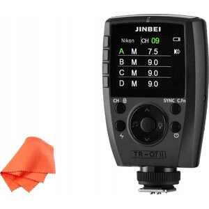 Jinbei Radiowy wyzwalacz bateryjny Jinbei TR-Q7II z uniwersalną stopką 13356444 6933793940663