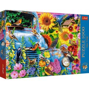 Trefl Puzzle 1000 elementów Premium Plus Quality Wiejska Sielanka: Śpiewające ptaki 13400548 5900511108484