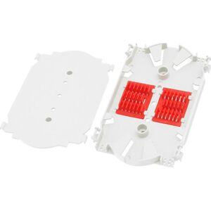 ExtraLink EXTRALINK 24 CORE FIBER OPTIC SPLICE TRAY SINGLE HOLE 13402605 5903148910215