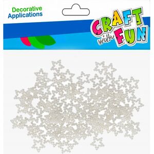 Craft with Fun OZDOBA DEK PERLOWA GWIAZDKI 20G PBH 24/288 13410644 5908275173816