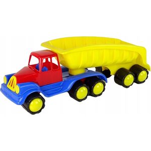 Hemar Duży Samochód z Naczepą 45cm Żółty 13419785 5900992000512