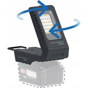 Latarka Scangrip Lankstus šviestuvas BASIC CONNECT, 1300 lm, korpusas CAS, Scangrip 13419891 5708997006962