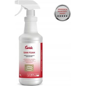 Swish Swish Sani Foam - gotowa do użytku pianka czyszcząca do powierzchni i urządzeń sanitarnych 13428971 5907662641464