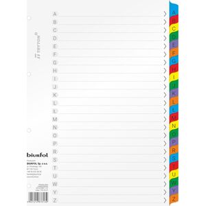 Biurfol Przekładki kartonowe Biurfol A4 A-Z alfabetyczne 13431199 5907214876139