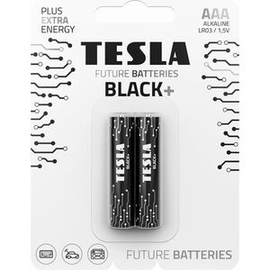 Tesla BATERIA ALKALICZNA TESLA BLACK+ LR03 B2 1.5V 2 SZTUKI 13441479 8594183396668