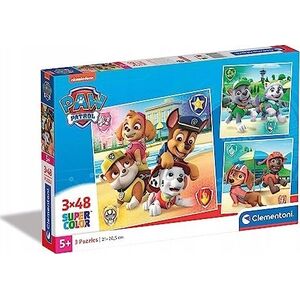 Clementoni Clementoni Puzzle 3x48el SuperColor square Psi Patrol PAW PATROL 25301 13441793 8005125253012