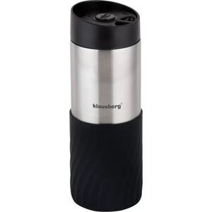 Klausberg KUBEK TERMICZNY 400ML STAL NIERDZEWNA 18/8 KLAUSBERG CZARNY KB-7633 13452328 5908287276338