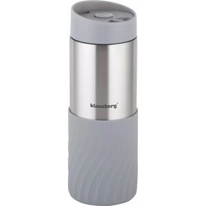 Klausberg KUBEK TERMICZNY 400ML STAL NIERDZEWNA 18/8 KLAUSBERG SZARY KB-7634 13452334 5908287276345