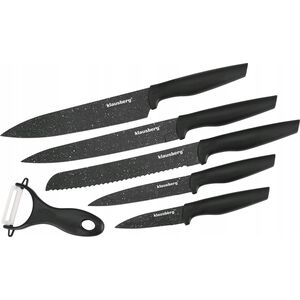 Klausberg ZESTAW NOŻY KUCHENNYCH 6 EL. Z POWŁOKĄ MARMUROWĄ KLAUSBERG KB-7613 13452358 5908287276130