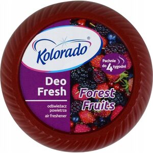 Kolorado Kolorado Deo Fresh - Odświeżacz powietrza w żelu, 150 g - Owoce leśne 13452527 5902506012547