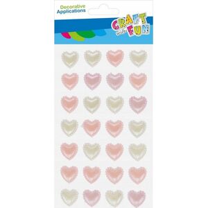 Craft with Fun OZDOBA DEK PERLOWA SPRZYL SERC 28SZT RO/BI12/144 13455793 5905523621532