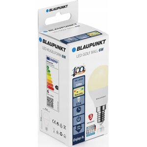 Blaupunkt Żarówka Blaupunkt LED E14 Ball 6W WW 13456545 5907622677656
