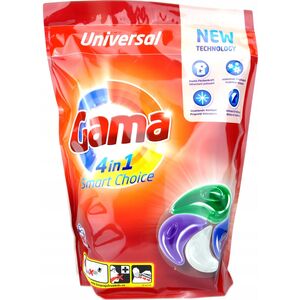 Vizir Gama Universal - Kapsułki do prania, uniwersalne - 60 sztuk 13469968 8435495836728
