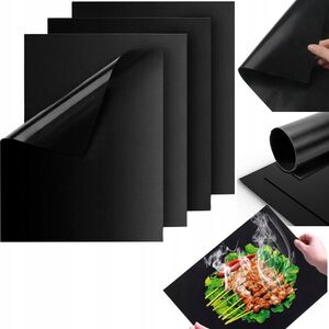 Brunbeste KOMPLET 4 MAT DO GRILLA BBQ 40 X 30 CM MATY NIEPRZYWIERAJĄCE PTFE BRUNBESTE BB-3367 13472614 5906716933678