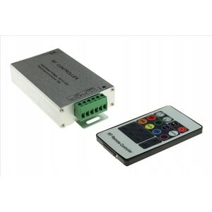 Prescot Sterownik do taśm ledowych RGB Prescot z pilotem radiowym 144W PR-RGB-144-20K 13475270 5902596558918