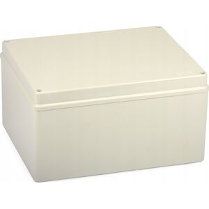 Scame Puszka natynkowa hermetyczna IP56 240x190x125mm bez dławnic Scabox Scame 686.408 szara 13475513 8001636066936