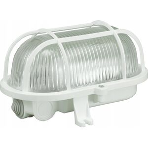 Lampa sufitowa Pawbol Oprawa kanałowa Pawbol Owal100 D.3155 100W E27 IP44 biała 13476540 5905793081692