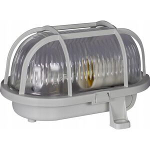 Lampa sufitowa Pawbol Oprawa kanałowa Pawbol Owal60 D.3151S 60W E27 szara 13476543 5901350838495