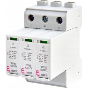 Etipo Ogranicznik przepięć ETI Polam ETITEC M T1 T2 B C 002440513 do systemów PV M T12 1500/12,5 Y 13477086 3838895839378