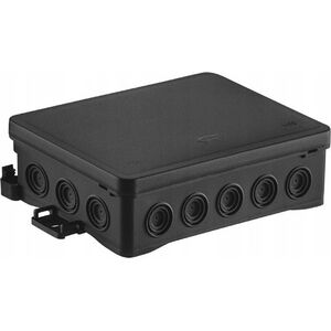 Simet Puszka instalacyjna naścienna Simet Fastbox&Hook 35404107 NS9 czarna 13486406 5907813232442