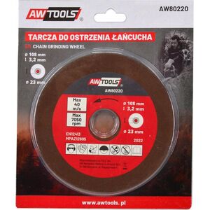 AWTools AWTOOLS TARCZA DO OSTRZENIA ŁAŃCUCHA 108x23,2x3,2 mm 13489853 5903678612153