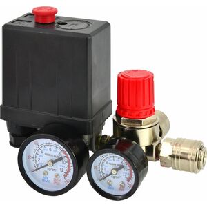 AWTools AWTOOLS WYŁĄCZNIK CIŚNIENIOWY KOMPRESORA 230V 2 WEJŚCIE 1/4" 13491230 5903678612054