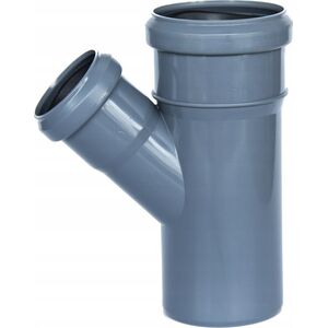 AQUER Trójnik Aquer T110/50/45 SZ PP 110/50/45 AQ szary 13496788 5902560901696