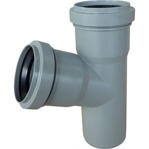 AQUER Trójnik Aquer T50/67 SZ PP 50/50/67 AQ szary 13497085 5908241626551