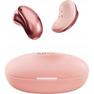 Słuchawki MEE audio MEE Audio Pebbles SĹuchawki bezprzewodowe true wireless z Bluetooth 5.3, wodoodporne z normÄ IPX4 (douszne) - RĂłĹźowe zĹoto 13514746 616312616206