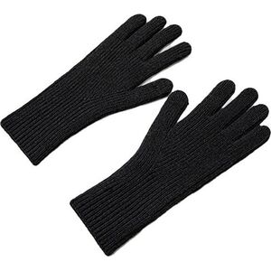 Hurtel Rękawiczki z dzianiny do telefonu z wycięciem na palce unisex czarne Rękawiczki z dzianiny do telefonu z wycięciem na palce unisex czarne 13528852 5907769307973