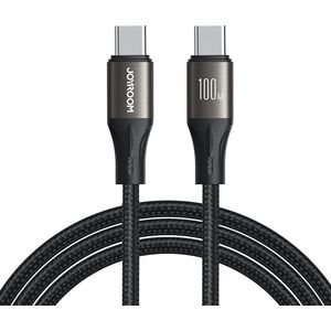 Joyroom Kabel przewód USB-C 100W Light-Speed Series 1.2m czarny Kabel przewód USB-C 100W Light-Speed Series 1.2m czarny 13528905 6941237102676
