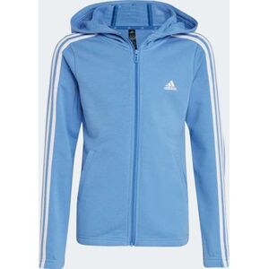 Adidas Bluza adidas 3 Stripes Full-Zip Hoodie girls IS2632 13542268 4067887312332