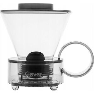 Clever Clever Dripper - Zaparzacz do kawy szklany 500ml przezroczysty szary 13550952 4715838469207