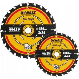 Dewalt DEWALT PIŁA TARCZ.184x20mmx24z ELITE 13603281 5054905321246
