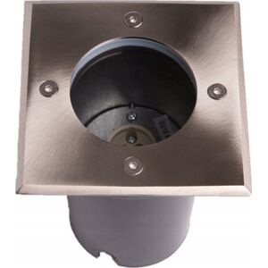ECOLIGHT2 Eco Light EC79109 lampa najazdowa zewnętrzna ogrodowa IP67 1x35W GU10 230V kwadratowa inox 13615431 5901986791096