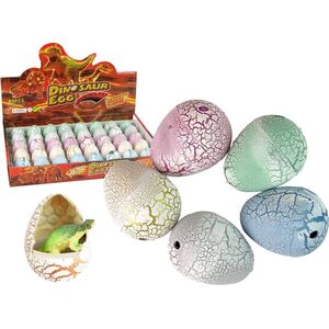 LeanToys Wykluwające się Magiczne Jajko Dinozaura Rosnące 4 cm Białe 13655823 5905515353649