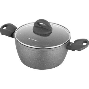 Florina Garnek kamienny z pokrywką na indukcję i gaz Florina Lava Stone 16 cm 1,2 l 13660551 5907758697733
