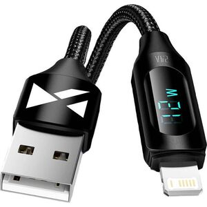 Kabel USB Wozinsky USB-A - Lightning 2 m Czarny (1022013) 13666888 5907769308468