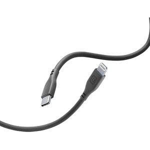 Kabel USB Cellular Line Lightning - USB-C 1.2 m Czarny (USBDATASOFTC2LMFIK) 13673145 8018080431395