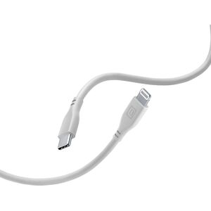 Kabel USB Cellular Line Lightning - USB-C 1.2 m Szary (USBDATASOFTC2LMFID) 13673146 8018080430664
