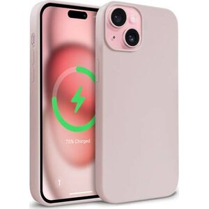 Crong Etui Crong Color Cover Magnetic - iPhone 15 MagSafe piaskowo różowe - Gwarancja bezpieczeństwa. Proste raty. Bezpłatna wysyłka od 170 zł. 13673462 5904310704434