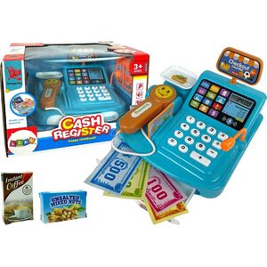 LeanToys Kasa Sklepowa Waga Opakowania Ciasteczek Skaner Na Baterie 13674422 5904665998960