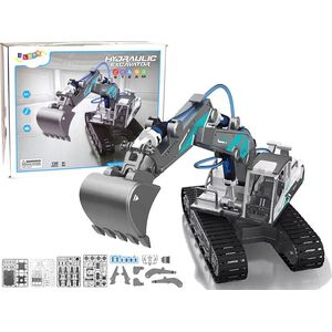 LeanToys Koparka Hydrauliczna  Gąsiennicowa  DIY Do złożenia 130 elementów 13674431 5905214970031